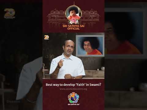 Best way to Develop 'Faith' in Swami | Satsang #Shorts