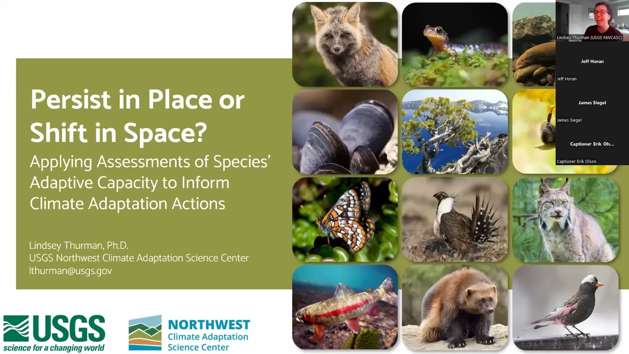 CAFFDW Webinar Series - Adaptive Capacity to Inform Climate Adaptation Actions - December 13, 2022