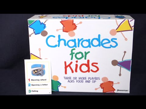 Charades for Kids from Pressman Toy - YouTube