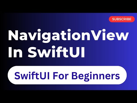 NavigationView in SwiftUI | Episode 12