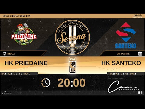 2022 03 24 HK Priedaine - HK Santeko