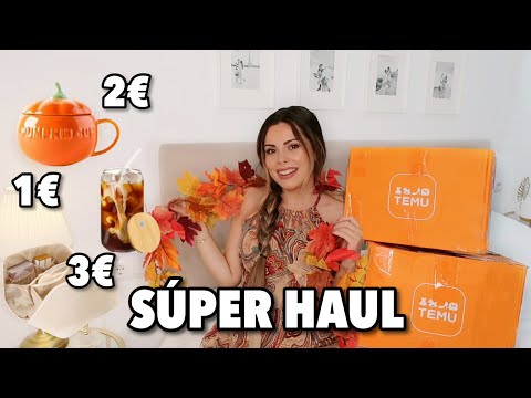 ¡HAUL ENORME TEMU Otoño 2023! Descuentos y Cupones (Deco & Fiestas) | Bstyle