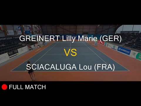 GREINERT Lilly Marie (GER) VS SCIACALUGA Lou (FRA) - Open Super 12 Auray 2023