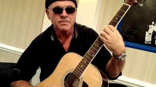 The BLUES MAGOOS - Peppy Castro - acoustic &quot;Pipe Dream&quot; (opening)