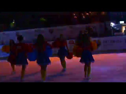 Występ Cheerlederek podczas finału Pucharu Polski  Podhale - Cracovia