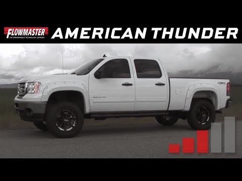 2011-19 GM Silverado/Sierra 2500, 3500HD - American Thunder Cat-back System 817541