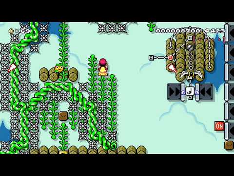 Bramble Scramble by Geo Pyro - Super Mario Maker 2 - No Commentary 1bz