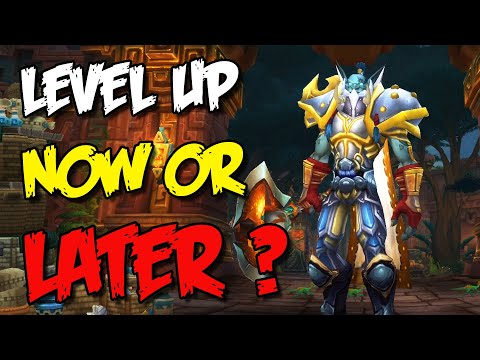Should you LEVEL ALTS NOW or LATER?
