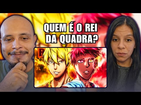 CASAL REACT: Rap: Me Olhe de Baixo (Akashi e Nash Gold) | TK RAPS Feat ‪FlashBeats