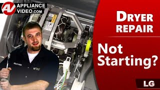 Dryer Not Starting: Drum Will Not Turn - Factory Technician Troubleshooting & Diagnostics