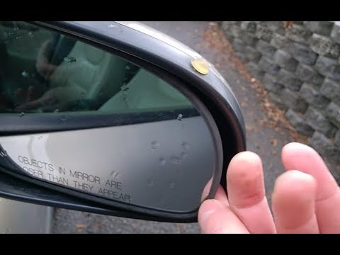Volvo S60 V70 XC70 XC90 Side mirror glass removal and installing  2001-2009