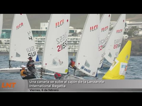 Una canaria se sube al cajón de la Lanzarote International Regatta