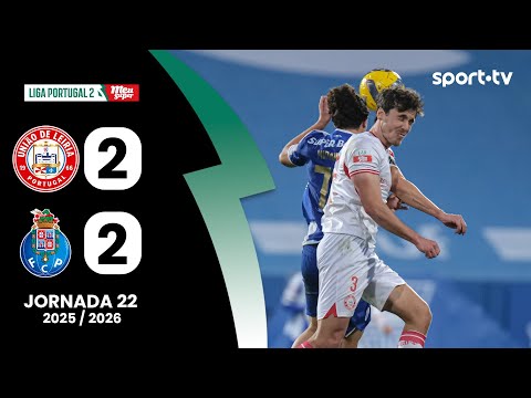 Resumo: U. Leiria 2-2 FC Porto B - Liga Portugal Meu Super | sport tv
