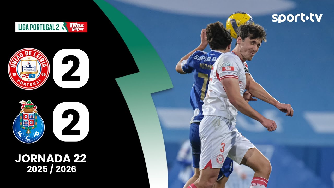União de Leiria vs Porto B Highlights