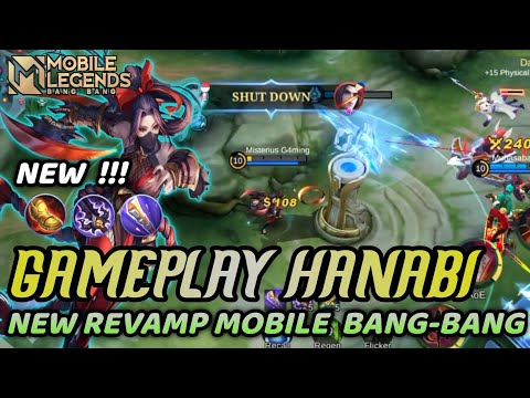 Hanabi New Revamp Gameplay by Misterius Gaming - Mobile Legends Bang-bang