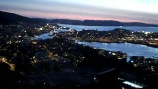preview picture of video 'Bergen Norway at Night'