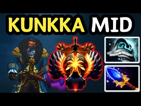 🔥 THIS IS HOW TO WIN EVERY FIGHT WITH KUNKKA MID | DOTA 2 🔥