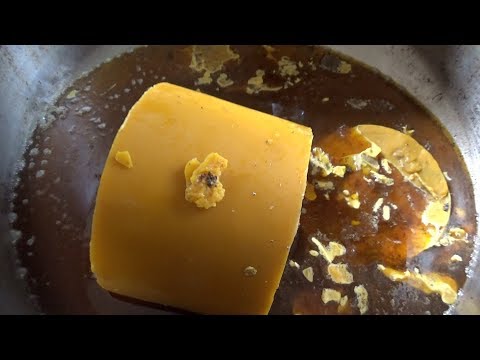 Rendering bees wax.How many times is necessary?