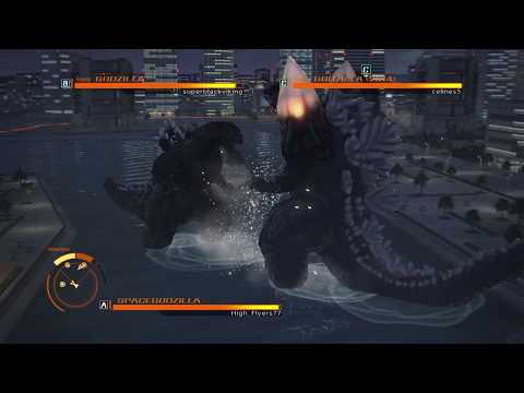 GODZILLA PS4: SpaceGodzilla vs Heisei Godzilla vs Godzilla 2014