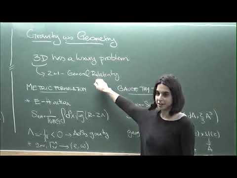 3D gravity, Chern-Simons theory, and Wilson lines(Lecture - 01) by Alejandra Castro