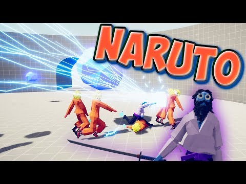 TABS - Naruto vs Every Faction - MODS GAMEPLAY (#1)