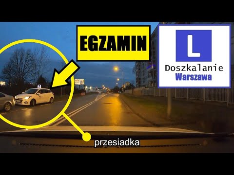 The examiner dropped off the examinee | TRANSFER | Word Warsaw | Further training Warsaw