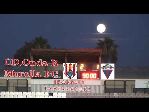 Resumen CD Onda B  2   1 Morella CF   15 10 2016
