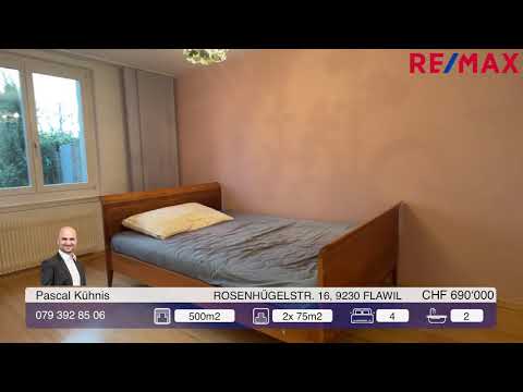 7 Zimmer Eck-Haus in Flawil zu verkaufen | REMAX Immobilien Wil | Pascal Kühnis