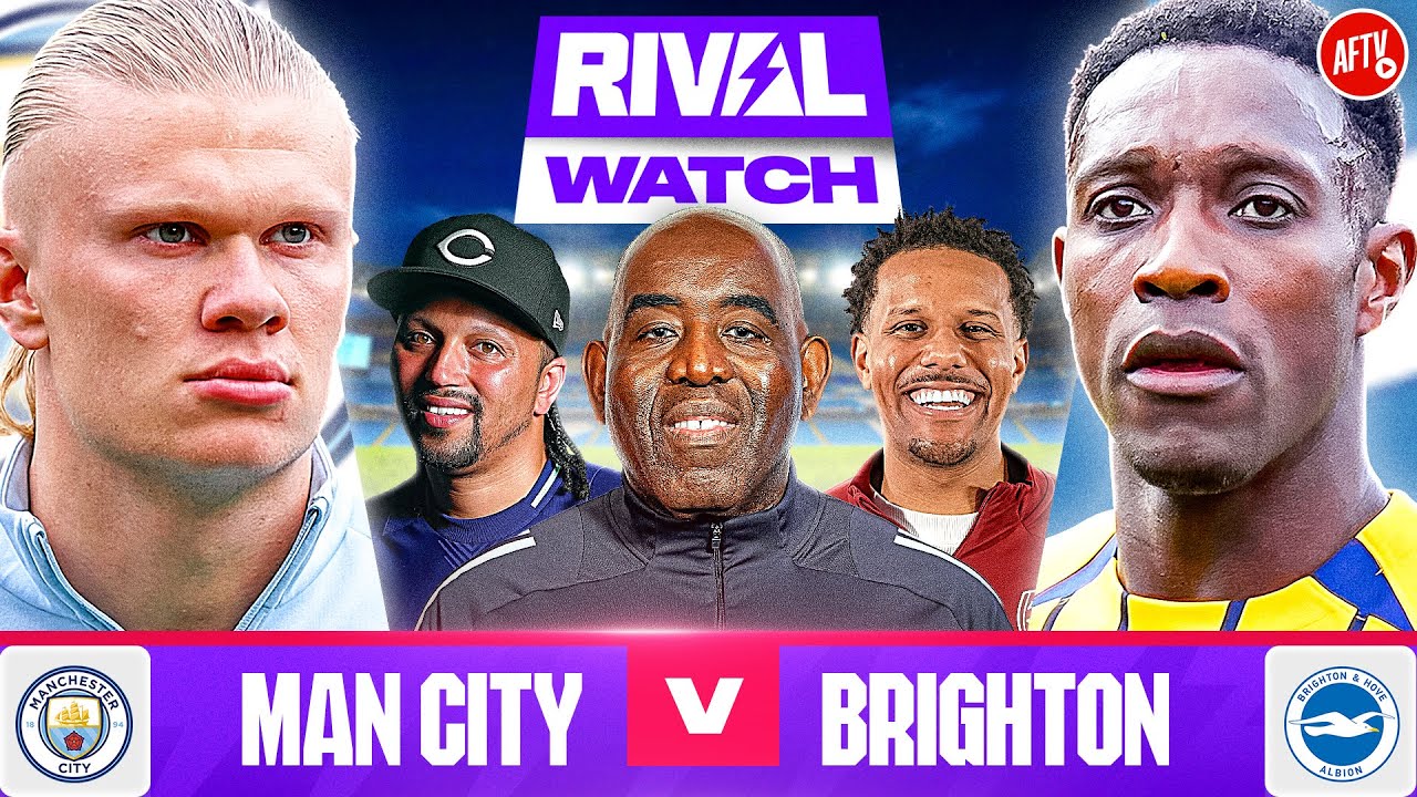 AFTV Live | Man City vs Brighton | Cecil & Curtis!