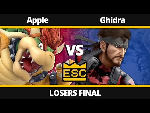 ESC 42 - Losers Final - Apple (Bowser) Vs. Ghidra (Snake) - SSBU UK Local Tournament