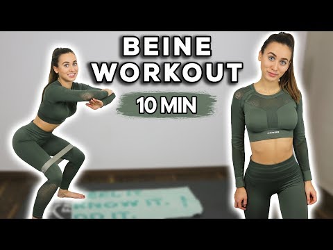 Beautiful, toned legs without jumping! | 10-minute home workout with Theraband