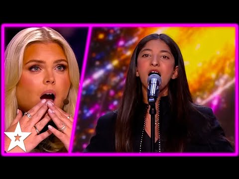 13 Year Old Jennifer Aoun BLOWS THE JUDGES AWAY With Her INCREDIBLE Voice! | Kids Got Talent