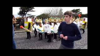 preview picture of video 'Desfile de Carnaval da Escola Básica e Secundária de São Roque do Pico, 2013.'