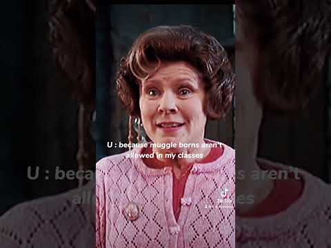 Savage y/n 💀 Umbridge the halfblood