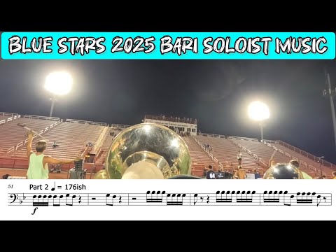 Blue stars 2025 Baritone Soloist Music