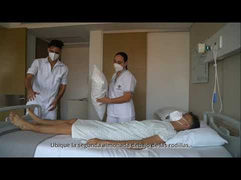 Cuidado del paciente en casa, cambios de posición.