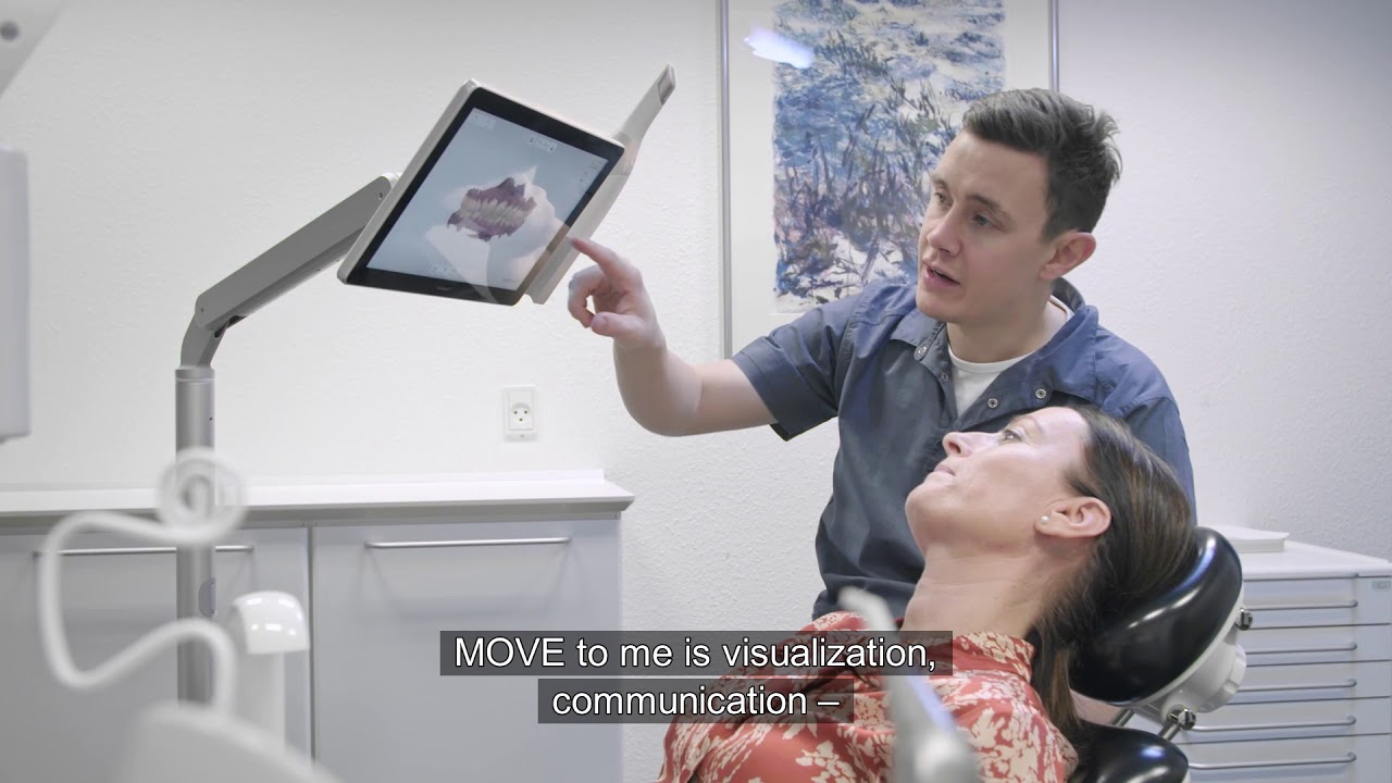 TRIOS Move 3+ - Máy scan trong miệng kỹ thuật số Trios 3 tích hợp Xe đẩy - Hộp 1 cái