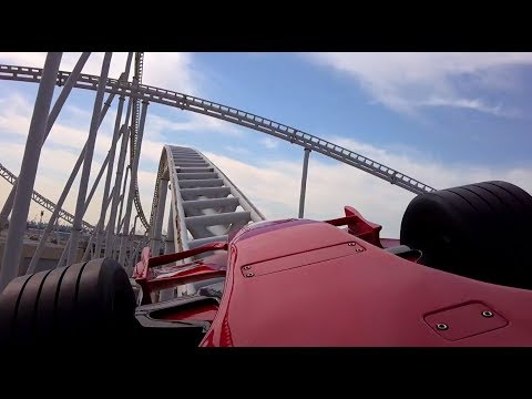 Formula Rossa POV (World's Fastest Roller Coaster) - Ferrari World Abu Dhabi