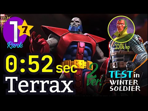 52 sec! 7 Star TERRAX Rank1 [no-boost] Test in ROL #terrax