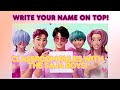Saja Boys Soda Pop Write Your Name On Top