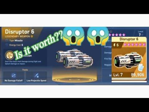 😍😍Disruptor 6 new weapon🔥🔥🔥[ONE SHOT KILL]😱😱😱