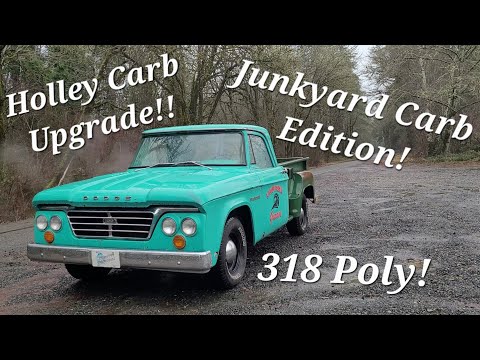 Dodge 318 Poly Upgrade! Holley 350 CFM Carburetor!