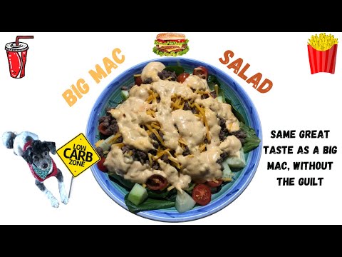 How To Make A BIG MAC Salad | LOW CARB & KETO Friendly...