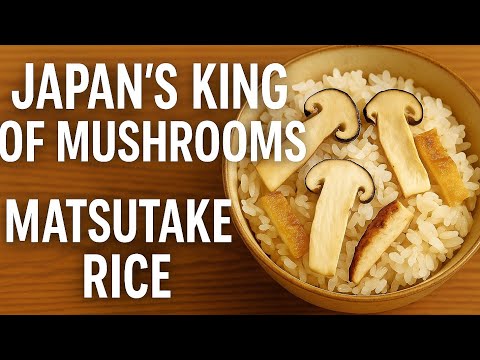 Japanese Matsutake Rice 🍂 | Cooked in a Clay Pot for Deep Autumn Aroma