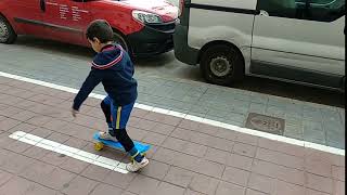 Aprendiendo a patinar