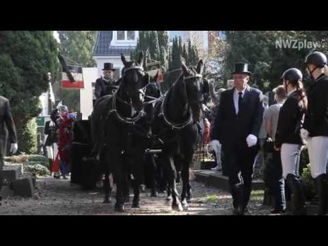 Abschied von Anton Günther Herzog von Oldenburg