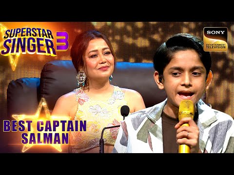 "Chalat Musafir" पर Aryan के Notes पे नाच उठे सब | Superstar Singer 3 | Best Captain Salman