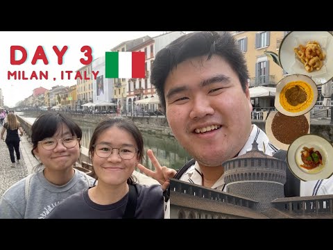 WORLD SMALLEST BAR (BACKDOOR43), CASTELLO SFORZESCO, GELATO IN MILAN, ITALY (Day 3/3)