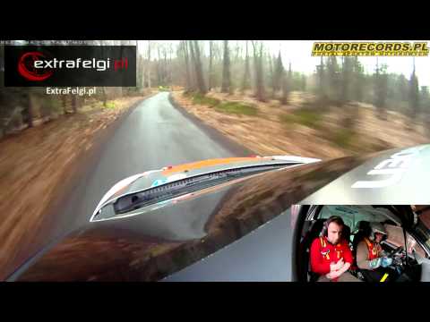 39 Rajd Świdnicki KRAUSE - testy Jana Chmielewskiego - Citroen DS3 R3
