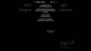 Download lagu Taeyeon - Dream #taeyeon #dream #kpop #kpoplyrics #easylyrics #lyrics mp3 Download lagu Taeyeon - Dream #taeyeon #dream #kpop #kpoplyrics #easylyrics #lyrics mp3